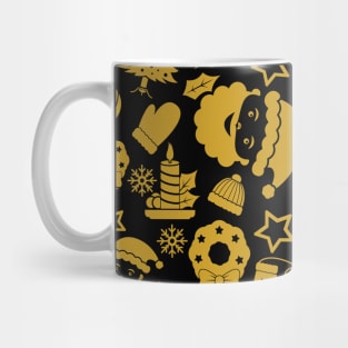 Christmas Icons Pattern Mug